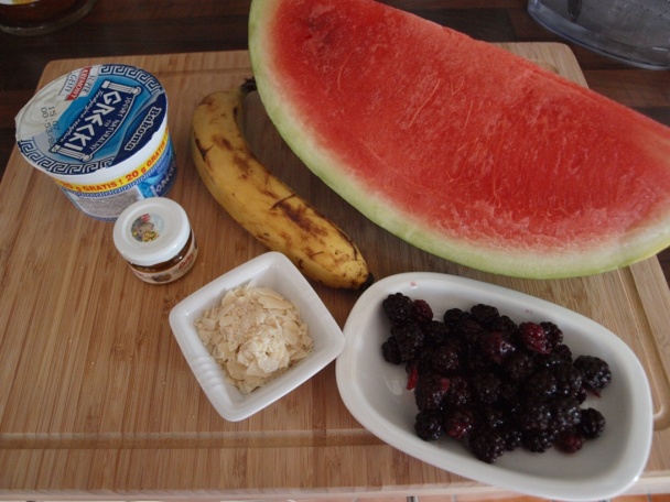 Letný melónový šalát (fotorecept) - obrázok 1