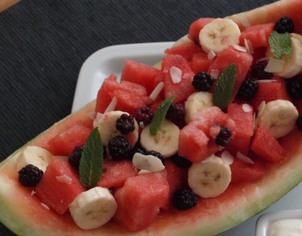 Letný melónový šalát (fotorecept) - obrázok 5