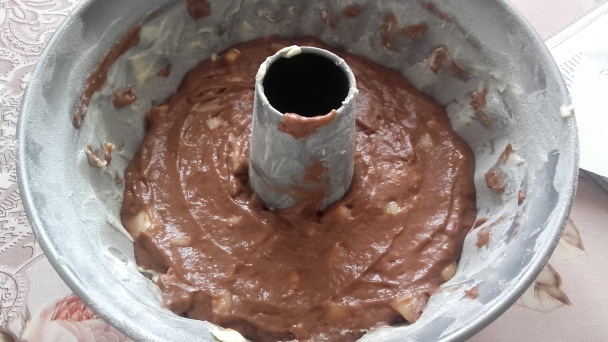 Hrušková bábovka s kúskami bielej čokolády (fotorecept) - obrázok 3