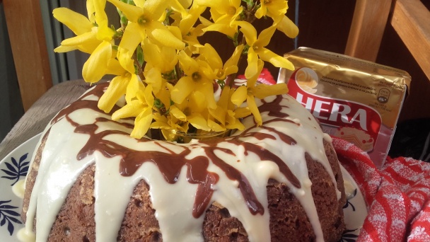 Hrušková bábovka s kúskami bielej čokolády (fotorecept) - obrázok 4