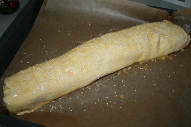 Šunkovo-syrová štrúdľa (fotorecept) - obrázok 3