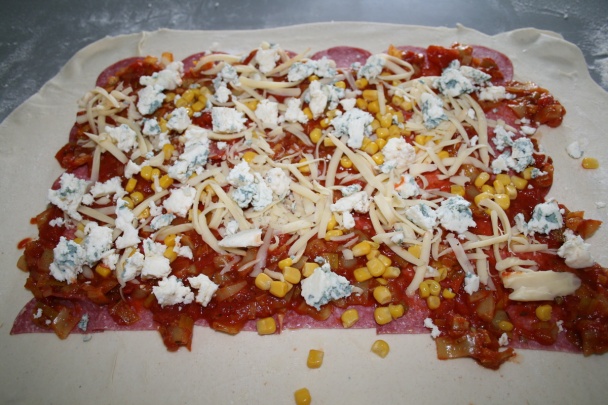 Šunkovo-syrová štrúdľa (fotorecept) - obrázok 4