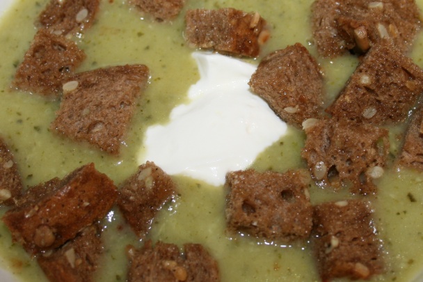 Krémová cukinová polievka (fotorecept) - obrázok 3