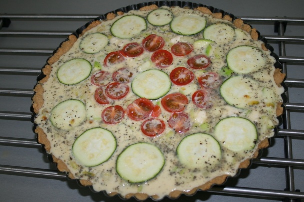 Cukinový quiche (fotorecept) - obrázok 3