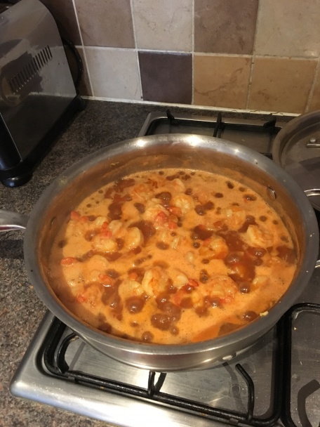 Krevety s Balti omáčkou (fotorecept) - obrázok 2