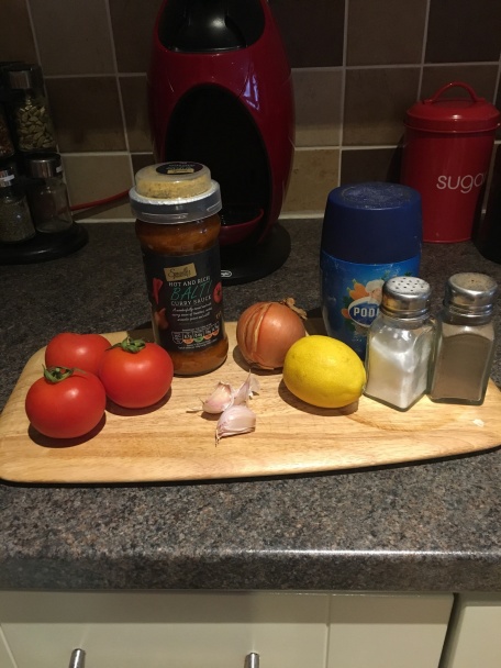 Krevety s Balti omáčkou (fotorecept) - obrázok 4