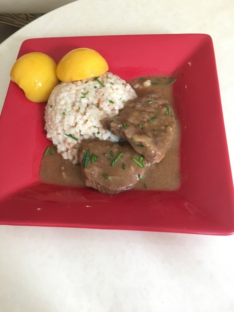 Hovädzia roštenka s tarhoňou (fotorecept) - obrázok 4