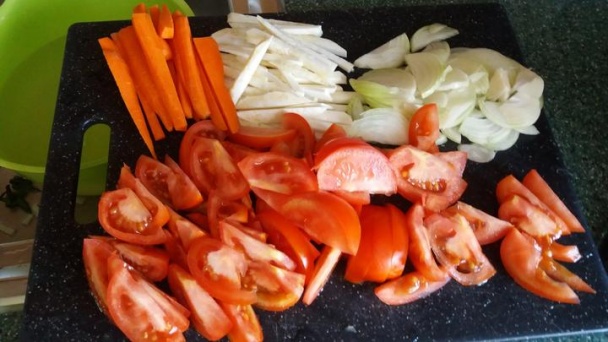 Pečené králičie stehno na grécky spôsob (fotorecept) - obrázok 2