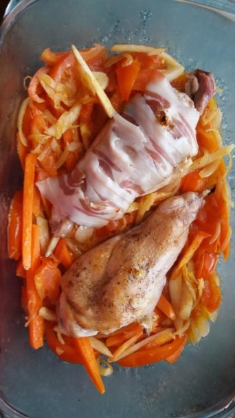 Pečené králičie stehno na grécky spôsob (fotorecept) - obrázok 4