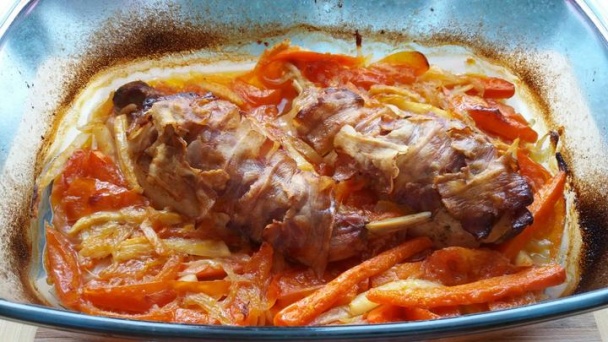 Pečené králičie stehno na grécky spôsob (fotorecept) - obrázok 5