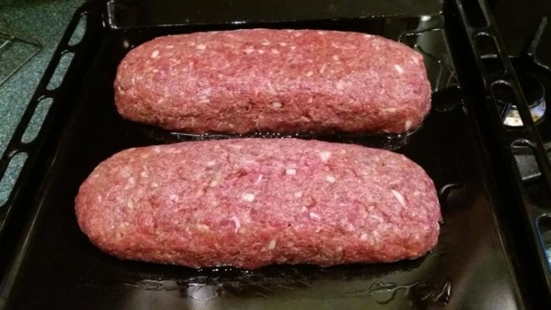 Hovädzia sekaná v slanine - obrázok 1