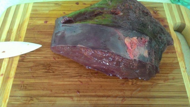 Bravčová pečeň na cibuli (fotorecept) - obrázok 1