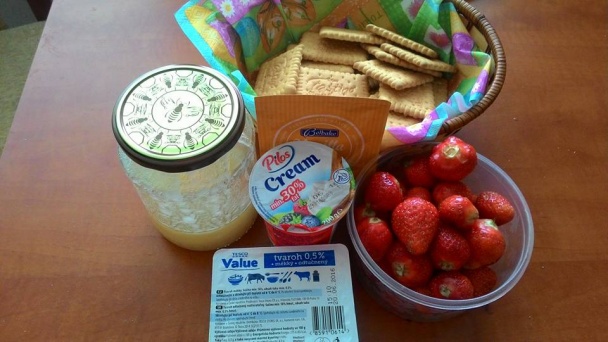 Jahodové poháre (fotorecept) - obrázok 1