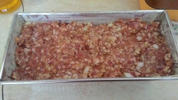 Fašírka v srnčom chrbáte s horčicovou omáčkou (fotorecept) - obrázok 4