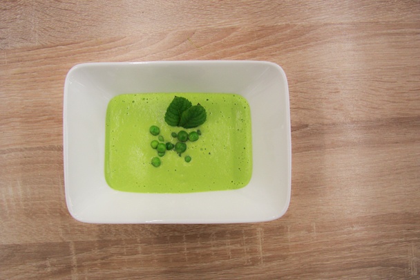 Hráškovo-mätová raw polievka (fotorecept) - obrázok 2