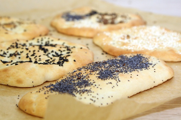 Jednoduché chlebové placky (fotorecept) - obrázok 5