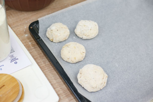 Domáce špaldové žemličky (fotorecept) - obrázok 2