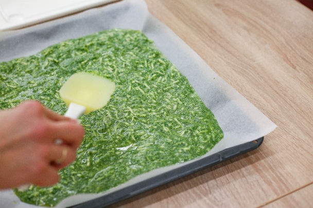 Špenátová roláda bez múky (fotorecept) - obrázok 2