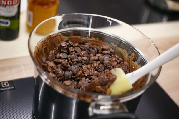 Mandľové čili bonbóny s banánovým kefírom a pomarančom (fotorecept) - obrázok 3