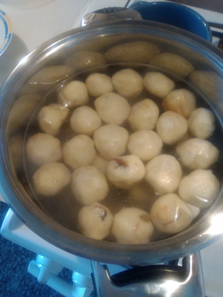 Slivkové knedličky mojej mamy (fotorecept) - obrázok 5