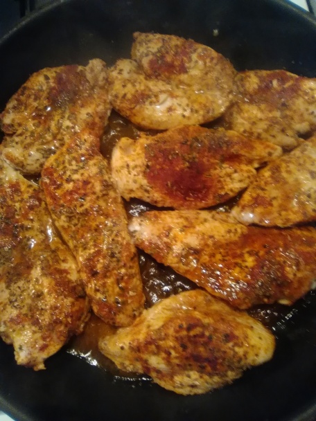 Kuracie prsia s cherry rajčinami a smotanovým špenátom (fotorecept) - obrázok 2