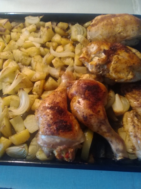 Pečené plnené kuracie prsia a stehná (fotorecept) - obrázok 5