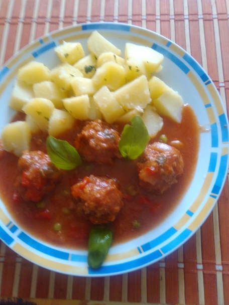 Mäsové guľky trochu ináč (fotorecept) - obrázok 5