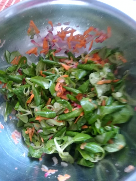 Kuracie stehná s tymianom, valeriánkovým šalátom a ryžou (fotorecept) - obrázok 3