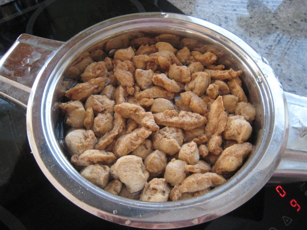 Sójové mäso na špagety - obrázok 1