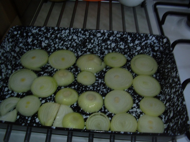 Kuracie stehná na cibuli (fotorecept) - obrázok 1