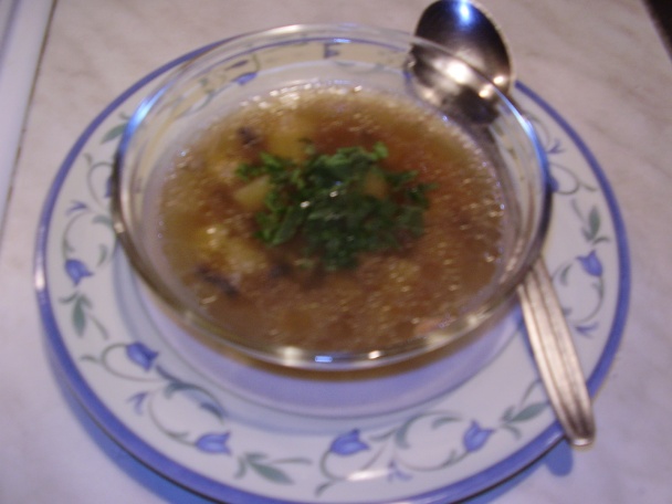 Hubová vodová polievka (fotorecept) - obrázok 4