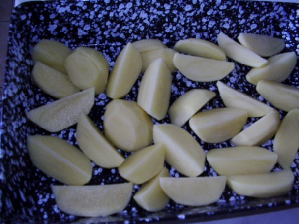 Kuracie stehná na zemiakoch so šampiňónmi - obrázok 1