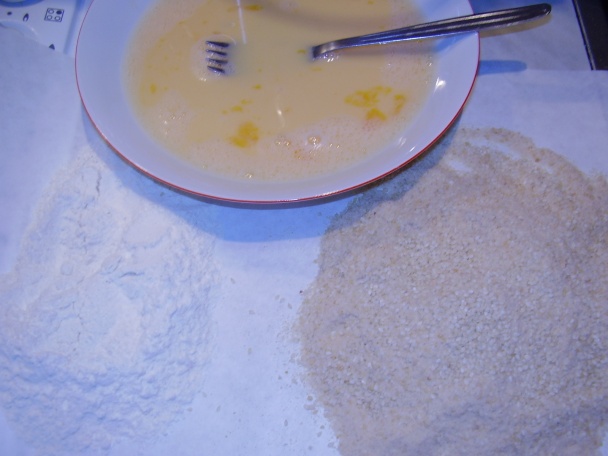 Vysmážaný pangasius  v sezame (fotorecept) - obrázok 3