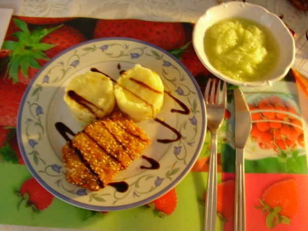 Vysmážaný pangasius  v sezame (fotorecept) - obrázok 12