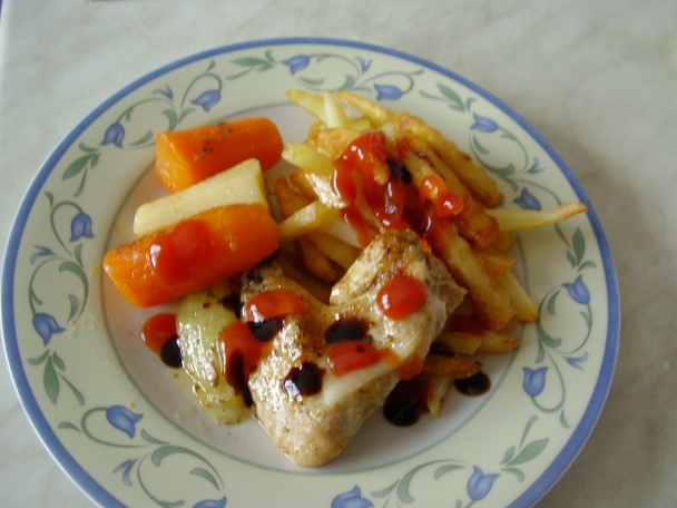 Kurča na víne (fotorecept) - obrázok 8