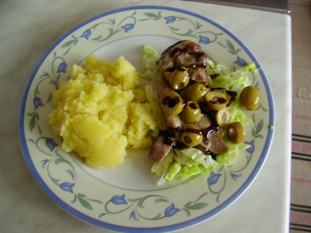 Krkovička na olivách (fotorecept) - obrázok 9