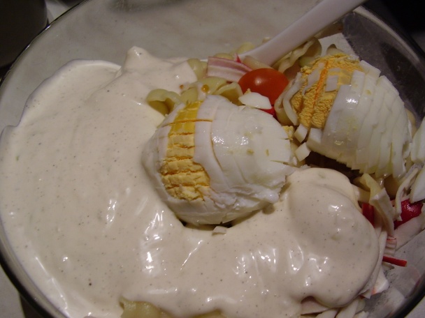 Ľahký cestovinový šalát (fotorecept) - obrázok 6