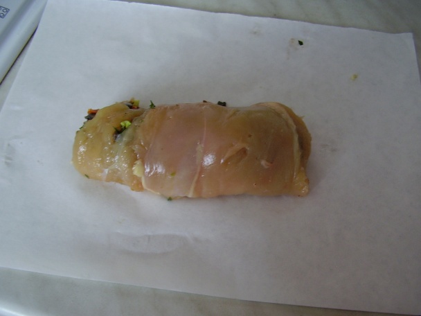 Kuracia prsná rolka na stredomorský štýl (fotorecept) - obrázok 8