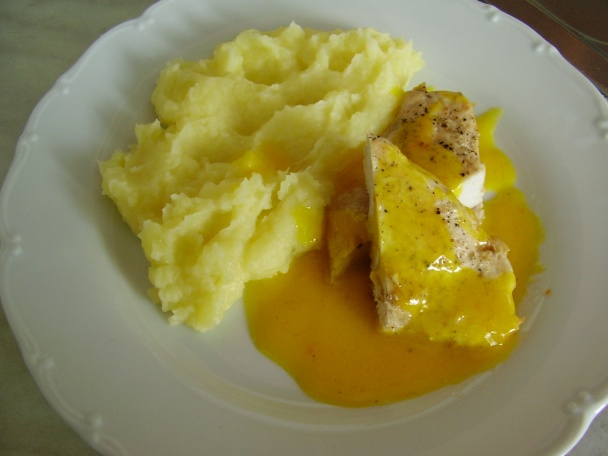 Kuracie prsia na prírodno s vínovou šafranovou omáčkou wine blanc (fotorecept) - obrázok 10