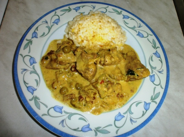 Morčacie  stehno na curry (fotorecept) - obrázok 9