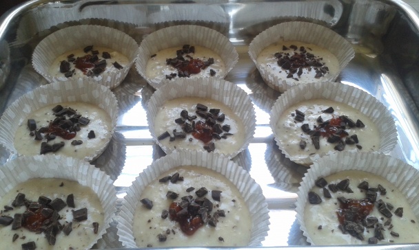 Banánové muffiny (fotorecept) - obrázok 4