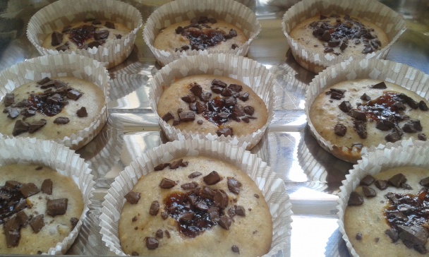 Banánové muffiny (fotorecept) - obrázok 5