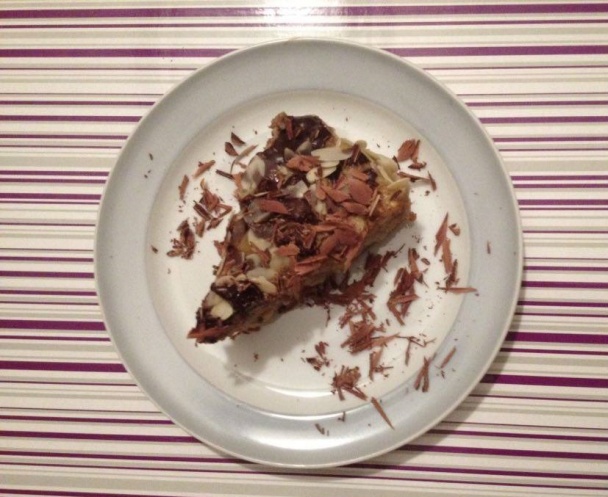 Orechová vegánska torta - obrázok 4