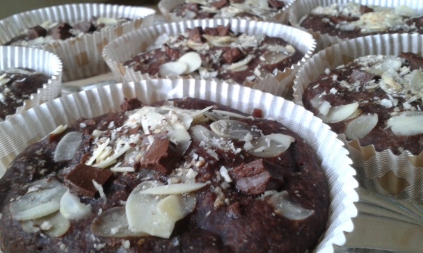 Kakaovo-pomarančové muffiny sladené medom (fotorecept) - obrázok 9