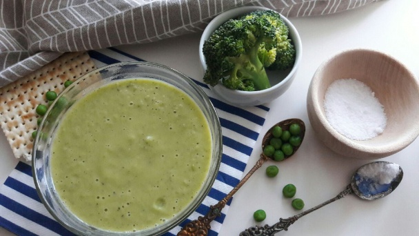 Hráškovo-brokolicová polievka - obrázok 2