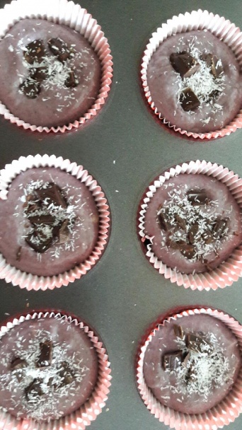 Ovocné košíčky/vegánske muffiny - obrázok 1