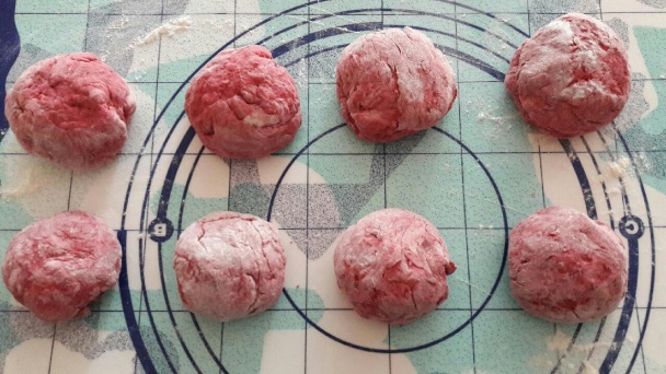 Cviklové žemle (fotorecept) - obrázok 3