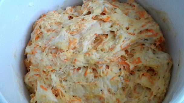 Mrkvovo-cibuľové pečivo (fotorecept) - obrázok 2