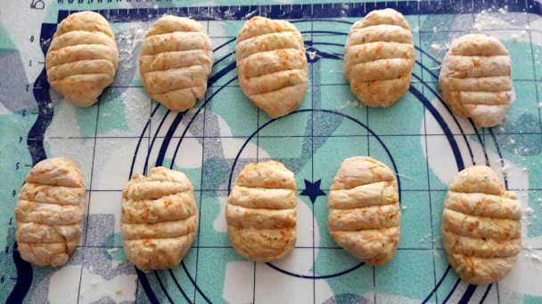 Mrkvovo-cibuľové pečivo (fotorecept) - obrázok 4