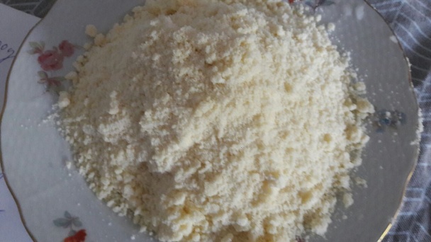 Jahodový koláč s posýpkou (bez vajec) (fotopostup) - obrázok 3